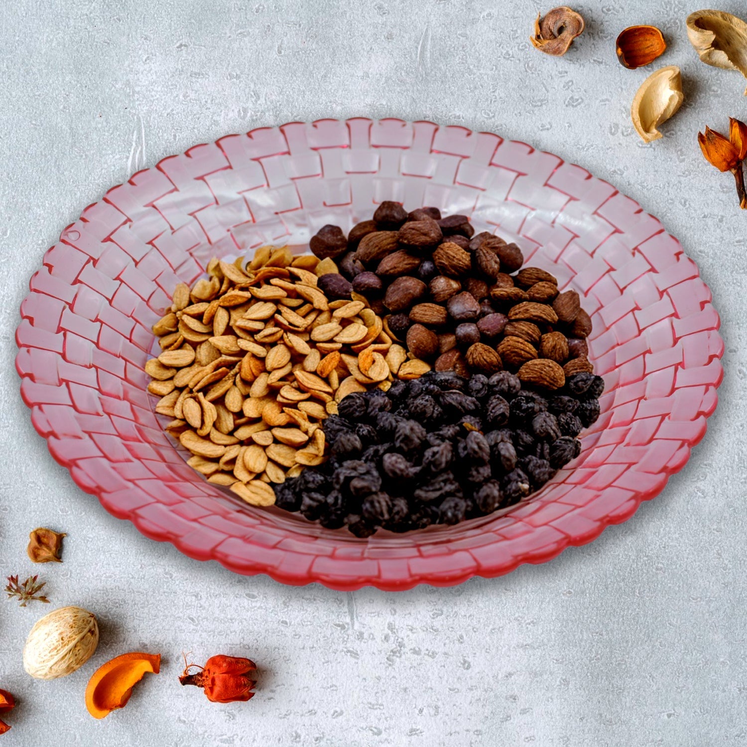 5734 Round Plastic Dinner Plate / Tray / Snacks / Breakfast Plate friendly Plastic Plate for Kids Party Supplies Birthday Holiday Party Dinnerware Supplies (1 Pc) 5734 Round Plastic Dinner Plate / Tray / Snacks / Breakfast Plate friendly Plastic Plate for Kids Party Supplies Birthday Holiday Party Dinnerware Supplies (1 Pc)